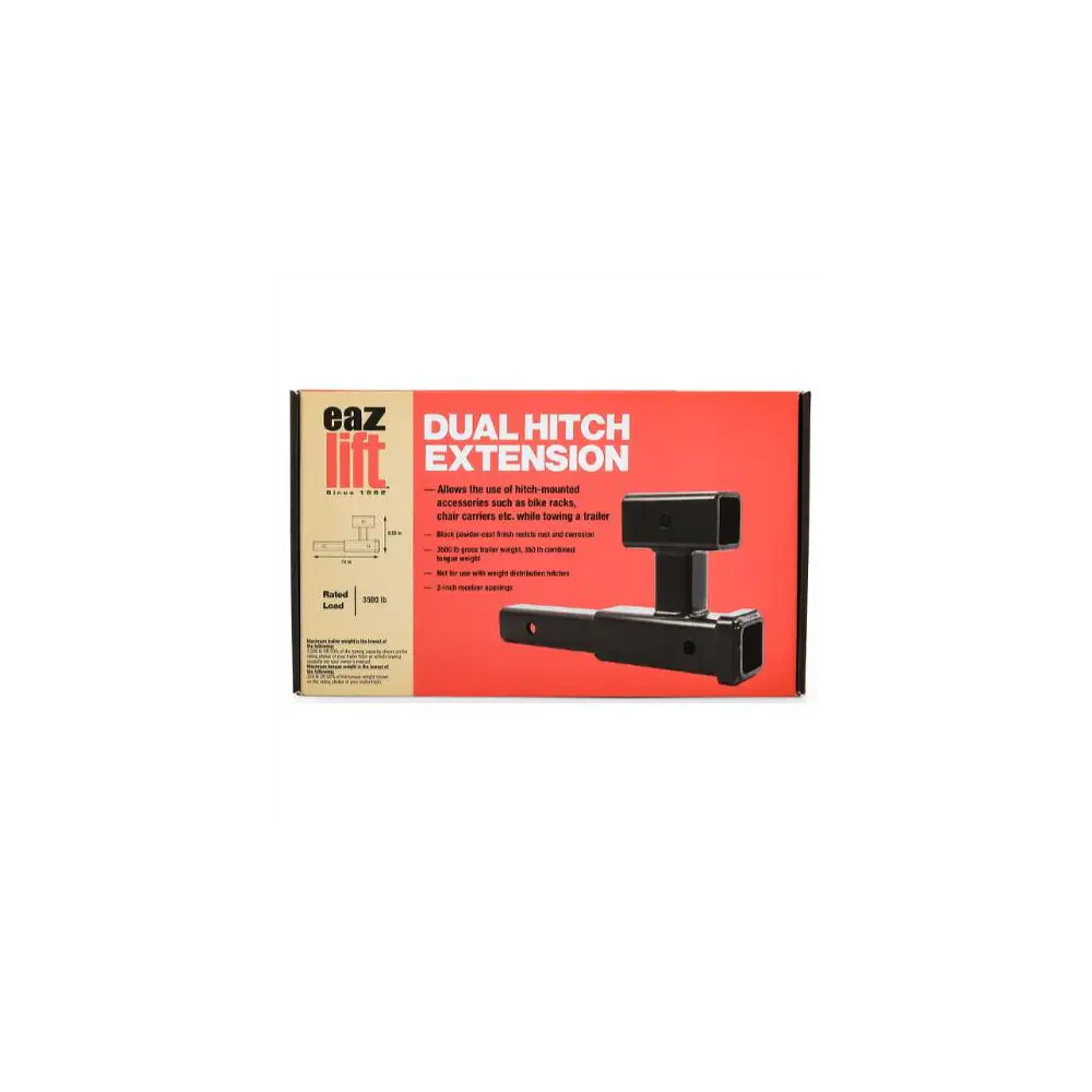 Eaz-Lift 2" Dual Hitch Extension - 400 lb. TW/4000 lb. GTW - CAM48472